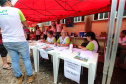 Feira Paraná Cidadão leva serviços gratuitos à população de Campo Magro na região metropolitana de Curitiba. O mutirão oferta  gratuitamente para a população em geral, serviços como a emissão de carteira de identidade, CPF e carteira de trabalho, além da intermediação para vagas de emprego. Também ações em áreas como cidadania, direitos humanos, segurança, educação, saúde, habitação, social, de cultura, esporte e lazer. - Campo Magro, 07/02/2019 -Foto: Geraldo Bubniak/ANPr