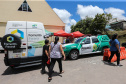 Feira Paraná Cidadão leva serviços gratuitos à população de Campo Magro na região metropolitana de Curitiba. O mutirão oferta  gratuitamente para a população em geral, serviços como a emissão de carteira de identidade, CPF e carteira de trabalho, além da intermediação para vagas de emprego. Também ações em áreas como cidadania, direitos humanos, segurança, educação, saúde, habitação, social, de cultura, esporte e lazer. - Campo Magro, 07/02/2019 -Foto: Geraldo Bubniak/ANPr