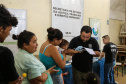 Feira Paraná Cidadão leva serviços gratuitos à população de Campo Magro na região metropolitana de Curitiba. O mutirão oferta  gratuitamente para a população em geral, serviços como a emissão de carteira de identidade, CPF e carteira de trabalho, além da intermediação para vagas de emprego. Também ações em áreas como cidadania, direitos humanos, segurança, educação, saúde, habitação, social, de cultura, esporte e lazer. - Campo Magro, 07/02/2019 -Foto: Geraldo Bubniak/ANPr