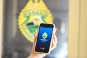 a Polícia Militar do Paraná lançou o APP 190 ? Emergência Paraná para o sistema iOS e também divulgou um balanço dos quatro meses de funcionamento do aplicativo, que está em uso em Curitiba e Região Metropolitana na versão para Android, lançada no início de outubro do ano passado. - Curitiba, 11/02/2019 - Foto: Soldado Priscilla Carvalho