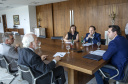 Governador Carlos Massa Ratinho Junior, recebe o Consul da Itália em Curitiba, Raffaele Festa. Curitiba, 11/02/2019. Foto: Maurilio Cheli/ANPr