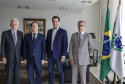 Governador Carlos Massa Ratinho Junior, recebe o Consul da Itália em Curitiba, Raffaele Festa. Curitiba, 11/02/2019. Foto: Maurilio Cheli/ANPr