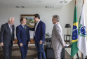 Governador Carlos Massa Ratinho Junior, recebe o Consul da Itália em Curitiba, Raffaele Festa. Curitiba, 11/02/2019. Foto: Maurilio Cheli/ANPr