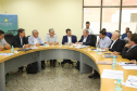  O governador Carlos Massa Ratinho Junior participou nesta segunda-feira (11) da primeira reunião ordinária de 2019 da diretoria da Organização das Cooperativas do Estado do Paraná (Ocepar), na sede da entidade, em Curitiba.  -  Curitiba, 11/02/2019. Foto: Rodrigo Felix Leal/ANPr