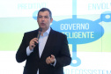 Governador Carlos Massa Ratinho Júnior coordena reunião com equipe de Governo. Na imagem, Allan Costa, presidente da Celepar. - Curitiba, 12/02/2019 - Foto: Rodrigo Félix Leal/ANPr