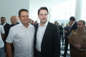 Governador Carlos Massa Ratinho Júnior dá posse ao secretário de Estado da Infrestrurura e Logística, Sandro Alex, e ao diretor do Departamento de Estradas e Rodagem (DER), João Alfredo zampieri - Curitiba, 13/02/2019 - Foto: Rodrigo Félix Leal/ANPr