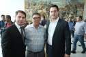 Governador Carlos Massa Ratinho Júnior dá posse ao secretário de Estado da Infrestrurura e Logística, Sandro Alex, e ao diretor do Departamento de Estradas e Rodagem (DER), João Alfredo zampieri - Curitiba, 13/02/2019 - Foto: Rodrigo Félix Leal/ANPr