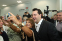 Governador Carlos Massa Ratinho Júnior dá posse ao secretário de Estado da Infrestrurura e Logística, Sandro Alex, e ao diretor do Departamento de Estradas e Rodagem (DER), João Alfredo zampieri - Curitiba, 13/02/2019 - Foto: Rodrigo Félix Leal/ANPr
