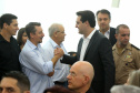 Governador Carlos Massa Ratinho Júnior dá posse ao secretário de Estado da Infrestrurura e Logística, Sandro Alex, e ao diretor do Departamento de Estradas e Rodagem (DER), João Alfredo zampieri  -  Curitiba, 13/02/2019  -  Foto: Jaelson Lucas/ANPr