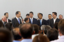 Governador Carlos Massa Ratinho Júnior dá posse ao secretário de Estado da Infrestrurura e Logística, Sandro Alex, e ao diretor do Departamento de Estradas e Rodagem (DER), João Alfredo zampieri  -  Curitiba, 13/02/2019  -  Foto: Jaelson Lucas/ANPr