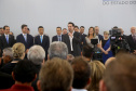 Governador Carlos Massa Ratinho Júnior dá posse ao secretário de Estado da Infrestrurura e Logística, Sandro Alex, e ao diretor do Departamento de Estradas e Rodagem (DER), João Alfredo zampieri  -  Curitiba, 13/02/2019  -  Foto: Jaelson Lucas/ANPr