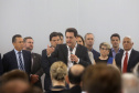 Governador Carlos Massa Ratinho Júnior dá posse ao secretário de Estado da Infrestrurura e Logística, Sandro Alex, e ao diretor do Departamento de Estradas e Rodagem (DER), João Alfredo zampieri  -  Curitiba, 13/02/2019  -  Foto: Jaelson Lucas/ANPr