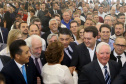 Governador Carlos Massa Ratinho Júnior dá posse ao secretário de Estado da Infrestrurura e Logística, Sandro Alex, e ao diretor do Departamento de Estradas e Rodagem (DER), João Alfredo zampieri  -  Curitiba, 13/02/2019  -  Foto: Jaelson Lucas/ANPr
