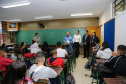 O secretário de Educação Renato Feder em visita na Escola Estadual São Cristóvão no início do ano letivo. Curitiba, 14/02/2019 -  Foto: Geraldo Bubniak/ANPr