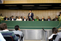 Governador Carlos Massa Ratinho Júnior dá posse ao secretário do Desenvolvimento Urbano e de Obras Públicas, João Carlos Ortega  -  Curitiba, 14/02/2019  -  Foto: José Fernando Ogura/ANPr