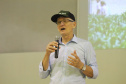 O secretário estadual da Agricultura e do Abastecimento Norberto Ortigara reforçou o apoio do Governo do Paraná para pequenos produtores em dois eventos na quarta-feira (13). DIA DE CAMPO NA LAPA - Na Lapa, Ortigara participou da abertura do Dia de Campo da Cooperativa Agroindustrial Bom Jesus, evento destinado à troca de experiências e transferência de tecnologia, que deve receber, até sexta-feira, mais de seis mil associados.  Lapa, 13/02/2019  -  Foto: Gisele Barão/SEAB