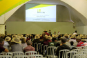 O secretário estadual da Agricultura e do Abastecimento Norberto Ortigara reforçou o apoio do Governo do Paraná para pequenos produtores em dois eventos na quarta-feira (13). DIA DE CAMPO NA LAPA - Na Lapa, Ortigara participou da abertura do Dia de Campo da Cooperativa Agroindustrial Bom Jesus, evento destinado à troca de experiências e transferência de tecnologia, que deve receber, até sexta-feira, mais de seis mil associados.  Lapa, 13/02/2019  - Foto: Gisele Barão/SEAB
