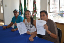 Em pouco mais de dois anos de funcionamento, 2.108 estrangeiros que buscam uma nova oportunidade de vida no Brasil foram atendidos no Centro de Informação para Migrantes, Refugiados e Apátridas do Paraná (Ceim-PR). Na foto, Miguel Leonardo Guevo Rodriguez e Yosmary Del Carmo Perez. Foto:Kerem Bomfim