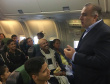 O secretário da Justiça, Família e Trabalho (Sejuf), Ney Leprevost recepcionou, nesta sexta feira, 15, um novo grupo de 109 venezuelanos que chegou à Curitiba. Os imigrantes vieram de Boa Vista (RR), em um avião da Força Aérea Brasileira (FAB), numa ação da Operação Acolhida.  -  Curitiba, 15/02/2019  -  Foto: Divulgação SEJUF