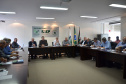 Estados do Sul querem avançar em sanidade na produção de leite. Representantes dos estados do Sul debateram nesta segunda-feira (19) tema na sede da Federação da Agricultura do Estado do Paraná (Faep), em Curitiba, com a presença dos secretários da Agricultura e Abastecimento, Norberto Ortigara, do Paraná; e de Ricardo de Gouvêa, da Agricultura e da Pesca de Santa Catarina.  -  Curitiba, 18/02/2019  -  Foto: Divulgação SEAB