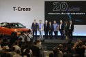 Governador Carlos Massa Ratinho Júnior participa da solenidade de comemoração de 20 anos da Volkswagen no Paraná. - São José dos Pinhais, 19/02/2019 - Foto: José Fernando Ogura/ANPr