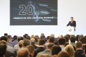 Governador Carlos Massa Ratinho Júnior participa da solenidade de comemoração de 20 anos da Volkswagen no Paraná. - São José dos Pinhais, 19/02/2019 - Foto: José Fernando Ogura/ANPr