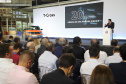 Governador Carlos Massa Ratinho Júnior participa da solenidade de comemoração de 20 anos da Volkswagen no Paraná. - São José dos Pinhais, 19/02/2019 - Foto: José Fernando Ogura/ANPr