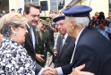 Os 74 anos da Tomada de Monte Castelo, batalha no Norte da Itália que marcou a participação da Força Expedicionária Brasileira (FEB) na Segunda Guerra Mundial, foram lembrados nesta quinta-feira (21/2), em cerimônia no Museu do Expedicionário, em Curitiba. O governador Carlos Massa Ratinho Junior participou no evento, junto com quatro expedicionários e familiares dos pracinhas.  -  Curitiba, 21/02/2019  -  Foto: Rodrigo Félix Leal/ANPr
