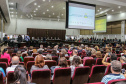 O governador Carlos Massa Ratinho Junior participa da solenidade que formaliza a Força-Tarefa Infância Segura de Prevenção e Combate a Crimes Contra a Criança, nesta quinta-feira (21) no Palácio da Justiça. Curitiba, 21/02/2019 - Foto: Geraldo Bubniak/ANPr