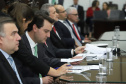 O governador Carlos Massa Ratinho Junior participa da solenidade que formaliza a Força-Tarefa Infância Segura de Prevenção e Combate a Crimes Contra a Criança, nesta quinta-feira (21) no Palácio da Justiça. Curitiba, 21/02/2019 - Foto: Rodrigo Félix Leal/ANPr