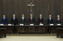 O governador Carlos Massa Ratinho Junior participa da solenidade que formaliza a Força-Tarefa Infância Segura de Prevenção e Combate a Crimes Contra a Criança, nesta quinta-feira (21) no Palácio da Justiça. Curitiba, 21/02/2019 - Foto: Rodrigo Félix Leal/ANPr