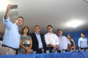 Governador Carlos Massa Ratinho Júnior participa da posse da nova diretoria da Associação dos Municípios do Norte Pioneiro (Amunorpi). O prefeito de Pinhalão, Sérgio Rodrigues é o presidente da Associação. - Pinhalão, 22/01/2019 - Foto: Jaelson Lucas/ANPr