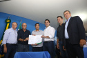 Governador Carlos Massa Ratinho Júnior participa da posse da nova diretoria da Associação dos Municípios do Norte Pioneiro (Amunorpi). O prefeito de Pinhalão, Sérgio Rodrigues é o presidente da Associação. - Pinhalão, 22/01/2019 - Foto: Jaelson Lucas/ANPr