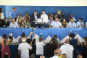 Governador Carlos Massa Ratinho Júnior participa da posse da nova diretoria da Associação dos Municípios do Norte Pioneiro (Amunorpi). O prefeito de Pinhalão, Sérgio Rodrigues é o presidente da Associação. - Pinhalão, 22/01/2019 - Foto: Jaelson Lucas/ANPr