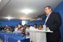 Governador Carlos Massa Ratinho Júnior participa da posse da nova diretoria da Associação dos Municípios do Norte Pioneiro (Amunorpi). O prefeito de Pinhalão, Sérgio Rodrigues é o presidente da Associação. - Pinhalão, 22/01/2019 - Foto: Jaelson Lucas/ANPr