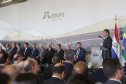 O governador em exercício Darci Piana participou nesta terça-feira (26), em Foz do Iguaçu, da cerimônia de posse do novo diretor-geral brasileiro da Itaipu Binacional, general Joaquim Silva e Luna, com as presenças do Presidente Jair Bolsonaro e do presidente do Paraguai, Mario Abdo Benítez; dos ministros almirante Bento Albuquerque, de Minas e Energia e Ernesto Araújo, de Relações Exteriores - Foz do Iguaçu, 26/02/2019 - Foto: Arnaldo Alves/ANPr