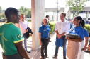 O governador Carlos Massa Ratinho Junior empossa a nova diretoria do Instituto de Tecnologia do Paraná (Tecpar). Tomam posse como diretor-presidente do Tecpar, Fabio Cammarota; diretora comercial, Danielle Portela; o diretor de Desenvolvimento Tecnológico e Inovação, Rafael Rodrigues; e diretor de Administração e Finanças, Arnaldo da Fonseca. Foto: Rodrigo Félix Leal/ANPr