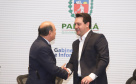 Balanço final da Operação Verão 2018/2019 foi apresentado nesta quinta-feira (14), em reunião no Palácio Iguaçu, com o governador Carlos Massa Ratinho Junior, o secretário da Segurança Pública e Administração Penitenciária, Luiz Felipe Carbonell, o secretário da Comunicação Social e Cultura, Hudson José e representantes de todas as secretarias e órgãos envolvidos nas atividades. - Curitiba, 14/03/2019 - Foto: Rodrigo Félix Leal/ANPr