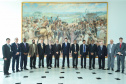 O governador Carlos Massa Ratinho Junior recebeu nesta quinta-feira (14), no Palácio Iguaçu, embaixadores e cônsules da Rússia, China, Índia e África do Sul e reafirmou o interesse do Paraná em ampliar os negócios com esses países que, junto com o Brasil, formam o Brics. - Curitiba, 14/03/2019 - Foto: Rodrigo Félix Leal/ANPr