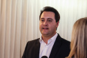 O governador Carlos Massa Ratinho Junior na apresentação das diretrizes da Celepar nesta sexta-feira (15) no Teatro Bom Jesus em Curitiba. Curitiba, 15/03/2019 - Foto: Geraldo Bubniak/ANPr