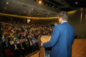 O chefe da Casa Civil do Paraná, Guto Silva na apresentação das diretrizes da Celepar nesta sexta-feira (15) no Teatro Bom Jesus em Curitiba. Curitiba, 15/03/2019 - Foto: Geraldo Bubniak/ANPr
