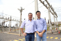 O presidente da Copel, Daniel Pimentel Slaviero, inaugurou nesta sexta-feira (15) a subestação de energia Bituruna, no Centro-Sul do Estado. A nova unidade é resultado de investimentos de R$ 40 milhões e beneficia diretamente 60 mil pessoas dos municípios de Bituruna e Cruz Machado e, no futuro, parte de Porto Vitória e Pinhão. O diretor de Distribuição da Copel, Maximiliano Orfali, participou da solenidade. Foto: Divulgação/Copel