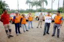 A Coordenadoria Estadual de Proteção e Defesa Civil realiza simulado de abandono com comunidade em área de risco de Morretes, no Litoral do Paraná. - Morretes, 16/03/2019 - Foto: Jaelson Lucas/ANPr