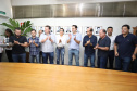 O governador Carlos Massa Ratinho Junior confirmou neste sábado (16) investimentos de R$ 2,82 milhões em obras e compra de máquinas e veículos para oito municípios da região Noroeste do Estado. Foram assinadas, na ExpoParanavaí, um dos principais eventos do agronegócio do Paraná, autorizações e homologações. - Paranavaí, 16/03/2019 - Foto: José Fernando Ogura/ANPr