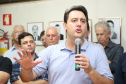 O governador Carlos Massa Ratinho Junior confirmou neste sábado (16) investimentos de R$ 2,82 milhões em obras e compra de máquinas e veículos para oito municípios da região Noroeste do Estado. Foram assinadas, na ExpoParanavaí, um dos principais eventos do agronegócio do Paraná, autorizações e homologações. - Paranavaí, 16/03/2019 - Foto: José Fernando Ogura/ANPr