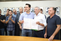 O governador Carlos Massa Ratinho Junior confirmou neste sábado (16) investimentos de R$ 2,82 milhões em obras e compra de máquinas e veículos para oito municípios da região Noroeste do Estado. Foram assinadas, na ExpoParanavaí, um dos principais eventos do agronegócio do Paraná, autorizações e homologações. - Paranavaí, 16/03/2019 - Foto: José Fernando Ogura/ANPr