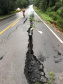 Interdição da PR-340 entre Tibagi e Telêmaco Borba, por conta de um desmoronamento de terra na tarde de sábado (16) - Curitiba, 17/03/2019 - Foto: Divulgação DER