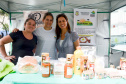 A Copasol Sul, cooperativa de agricultura familiar de Agudos do Sul, na Região Metropolitana de Curitiba, fez sua estreia em vendas diretas de seus produtos ao consumidor durante a Feira das Cooperativas, que acontece todas às sextas-feiras, em Curitiba. Foto:SEAB
