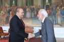 Vice-governador Darci Piana recebe o embaixador da República da Macedônia do Norte, Ivica Bocevski  -  Curitiba, 18/03/2019  - Foto: José Fernando Ogurta/ANPr