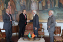 Vice-governador Darci Piana recebe o embaixador da República da Macedônia do Norte, Ivica Bocevski  -  Curitiba, 18/03/2019  - Foto: José Fernando Ogurta/ANPr
